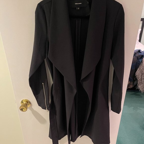 Vero Moda Black Trench Jacket - Picture 4 of 5